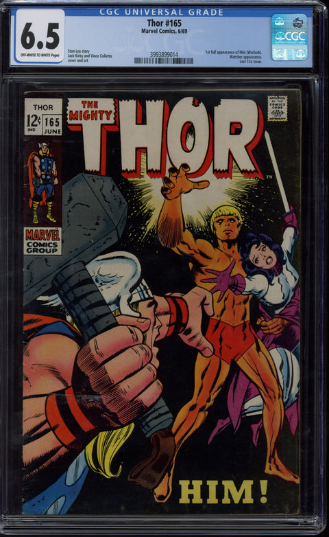 Thor #165 CGC 6.5 (OW-W) *3993899014*