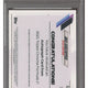 2021 Topps Chrome F1 Max Verstappen F1 Auto 22/75 PSA 9