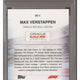 2024 TOPPS CHROME F1 LOGOFRACTOR RED HELMET COLLECTION MAX VERSTAPPEN 3/5 PSA 10