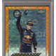 2021 Topps Chrome F1 Max Verstappen Orange Wave Refractor 15/25 PSA 9