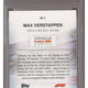 2024 Topps Chrome F1 Max Verstappen Helmet Collection Green 24/99 PSA 10
