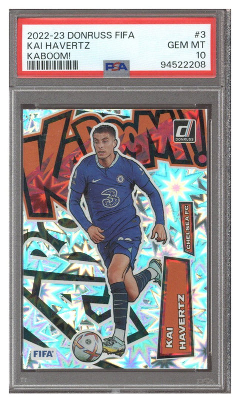 2022/23 Panini Donruss Kai Havertz Kaboom PSA 10 #3