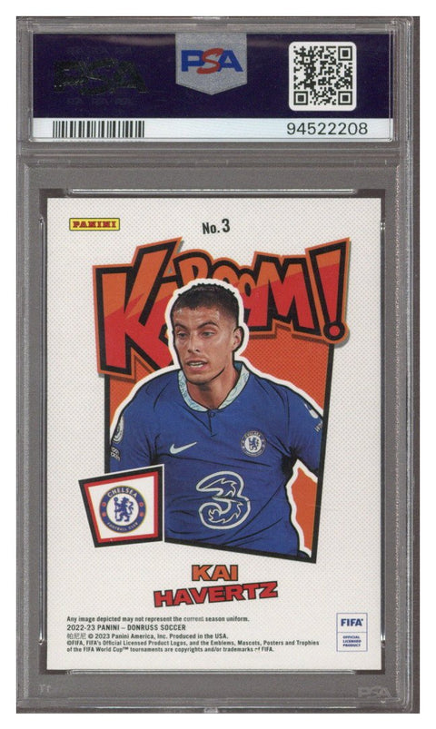 2022/23 Panini Donruss Kai Havertz Kaboom PSA 10 #3