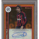 2023-24 Topps Merlin Andrea Pirlo Orange Refractor Auto 20/25 PSA 9