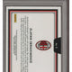 2023 PANINI OBSIDIAN BLACK COLOR BLAST #1 ZLATAN IBRAHIMOVIC PSA 9