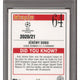 2020-21 Topps Merlin Chrome UEFA Jeremy Doku RC SuperFractor 1/1 PSA 10