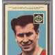 1958 A & BC FOOTBALLERS PLANET LTD. ON FRONT #3 ROBERT CHARLTON RC PSA 6