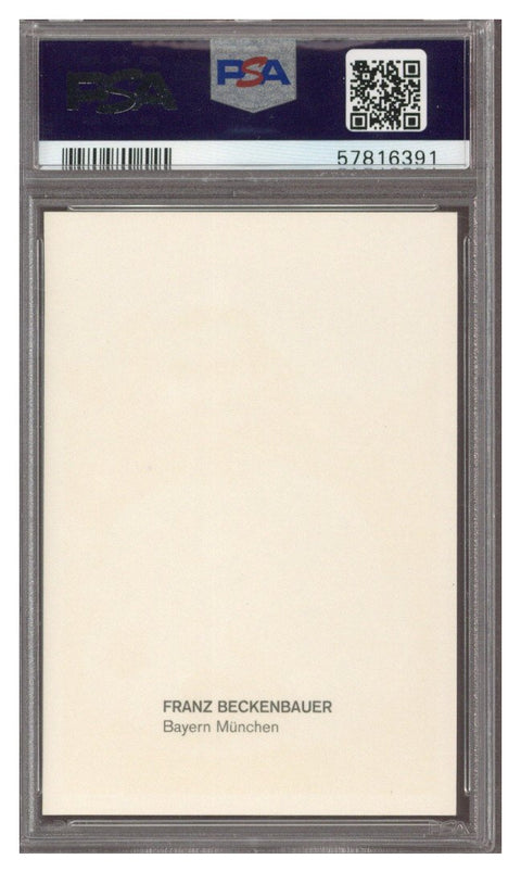 1966 Bergmann Automatenbilder Franz Beckenbauer W/ BALL PSA 9 MINT