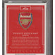 DENNIS BERGKAMP 2019 Panini Impeccable Immortal Ink 4/99 PSA 9