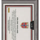 2023 Panini Obsidian Erling Haaland Black Colorblast SSP #11 PSA 9