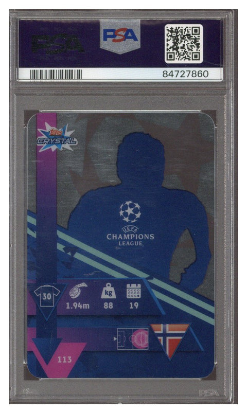 NYC - 2019 Topps UCL Erling Haaland #113 PSA 10