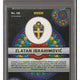 2021-22 Panini Mosaic Soccer Stained Glass #40 Zlatan Ibrahomivic SSP PSA 9