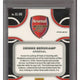 2022/23 Prizm EPL Dennis Bergkamp Club Legends Signature Blue Shimmer Auto #CL-DB PSA 9