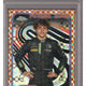 2024 Topps Chrome F1 Checker Orange #22 Andrea Kimi Antonelli 20/25 PSA 10