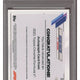 2021 Topps Chrome F1 Oscar Piastri F1 Auto 163/400 PSA 9