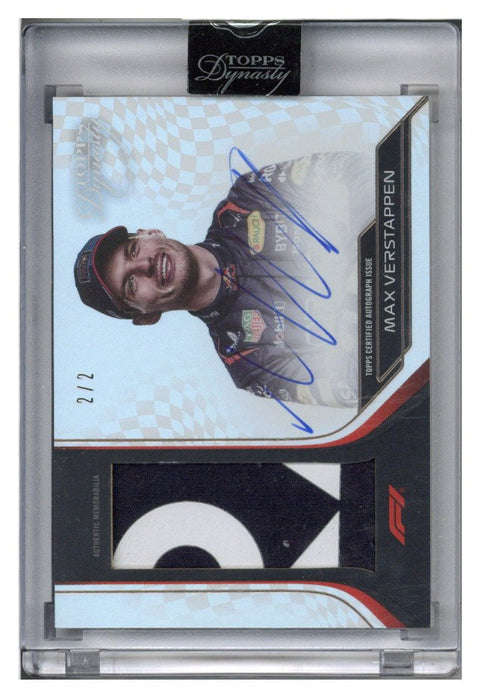 2024 Formula 1 Topps Dynasty Max Verstappen Relic Auto 2/2