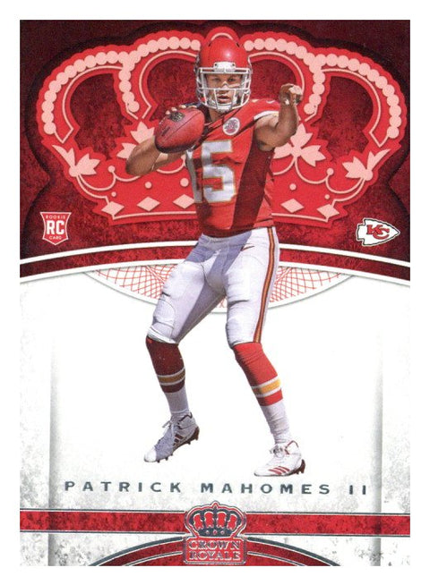 2017 Crown Royale Patrick Mahomes Rookie