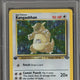 1999 Pokemon Jungle 1st Edition Holo Kangaskhan #5 PSA 9