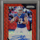 2018 Panini Red Wave Prizm Josh Allen RC Rookie AUTO 90/199 PSA 9