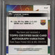 2023-24 Topps Finest UCC Soccer Lamine Yamal RC Rookie AUTO PSA 10 GEM MINT