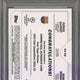 2022-2023 Topps Chrome UCC Kluivert/Bergkamp Chrome Dual Autographs #KB /99 PSA 9