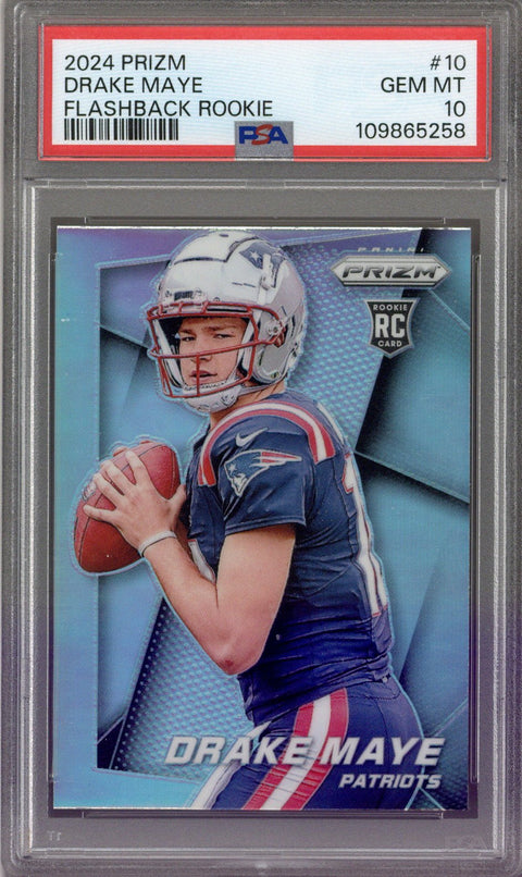 2024 Panini Prizm Drake May Flashback Rookie PSA 10