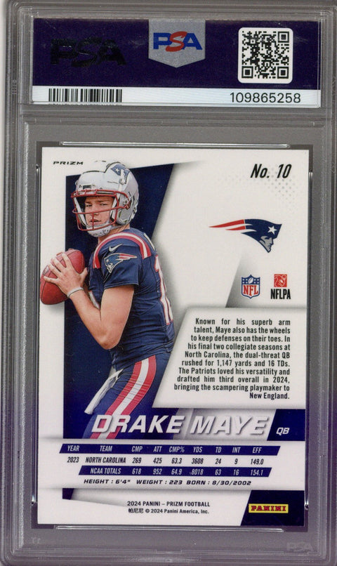 2024 Panini Prizm Drake May Flashback Rookie PSA 10