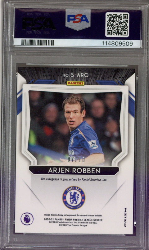 2020 Prizm Arjen Robben Gold Breakaway PSA 10 #7/10