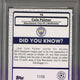 2021/22 Topps Merlin Cole Palmer Gold Atomic /50 PSA 9