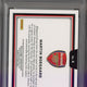 2023/24 Panini Obsidian Martin Odegaard Black Colorblast PSA 10
