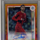 2022-23 Topps Merlin Cody Gakpo Auto Orange 17/25 PSA 9 Liverpool Netherlands