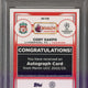 2022-23 Topps Merlin Cody Gakpo Auto Orange 17/25 PSA 9 Liverpool Netherlands