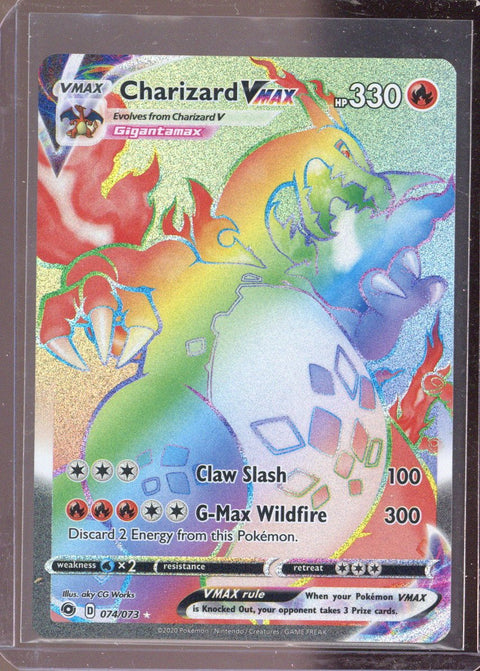 Pokemon Champions Path Charizard Vmax Secret Rare 74/73