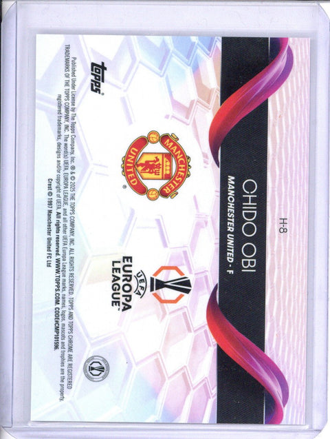 2024/25 Topps Chrome Chido obi Helix