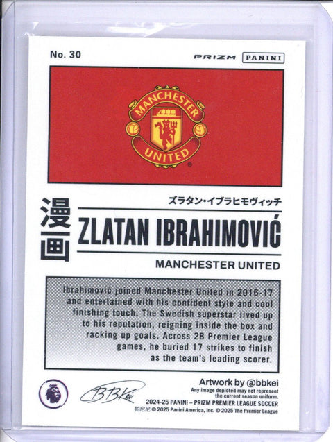 2024/25 Panini Prizm Zlatan Ibrahimovic Manga