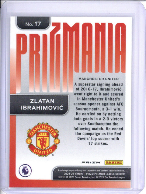 2024/25 Prizm Zlatan Ibrahimovic Prizmania