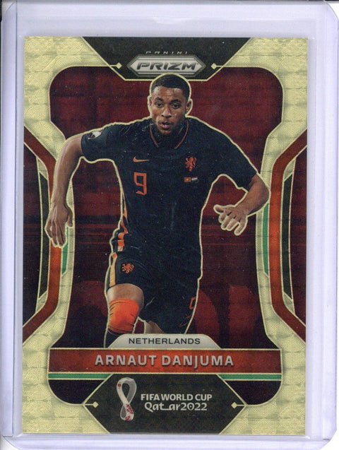 2022 Prizm World Cup Arnaut Danjuma 1/1 Gold Vinyl