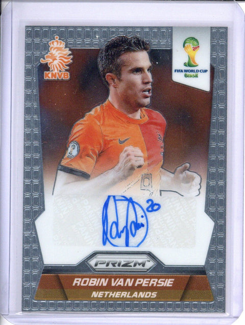 2014 Panini Prizm Robin Van Persie World Cup Signatures Auto