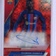 TOPPS CHROME FC BARCELONA TEAM SET 2022-23 OUSMANE DEMBELE 1/5 AUTO RED X-FRACTOR