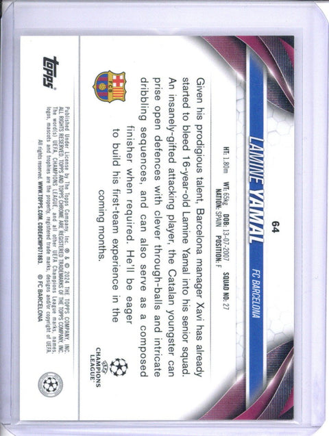 2023/24 Chrome Lamine Yamal Hero Variation