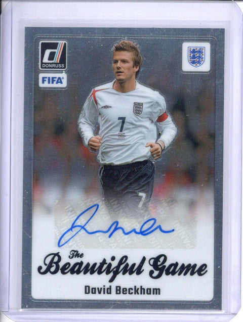 2023-24 Panini Donruss DAVID BECKHAM Auto The Beautiful Game SP #BG-DB
