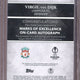 2023-24 Topps UEFA EX-VV1 Virgil Van Dijk Marks of Excellence Auto 73/199