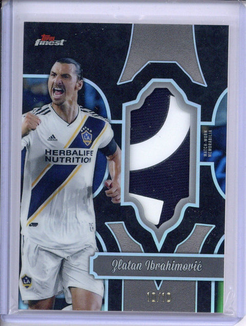 2024 Topps Finest MLS Zlatan Ibrahimovic Finest Fabric /10