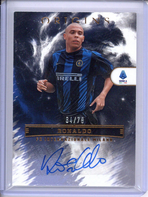 2022/23 Panini Chronicles Origins Ronaldo Auto /78
