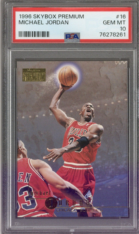 1996 Skybox Premium Michael Jordan PSA 10