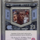 2014 UD Lettermen Michael Jordan Retired Numbers Banner /72 PSA 8