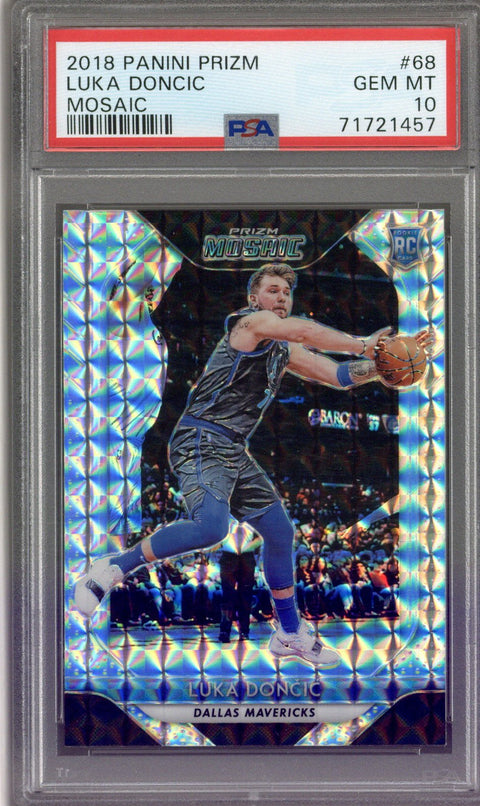 2018/19 Panini Prizm Mosaic Luka Doncic Rookie