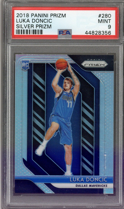 2018/19 Prizm Luka Doncic Silver PSA 9