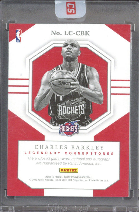 2018/19 Cornerstones Charles Barkley Auto #14/25
