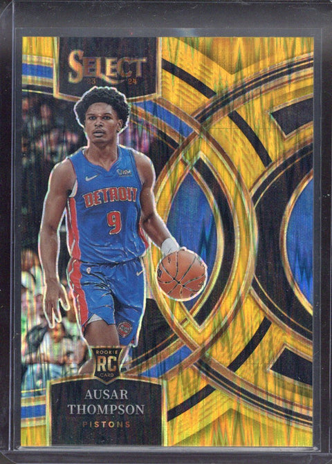 2023/24 Panini Select Ausar Thompson Gold Flash /10